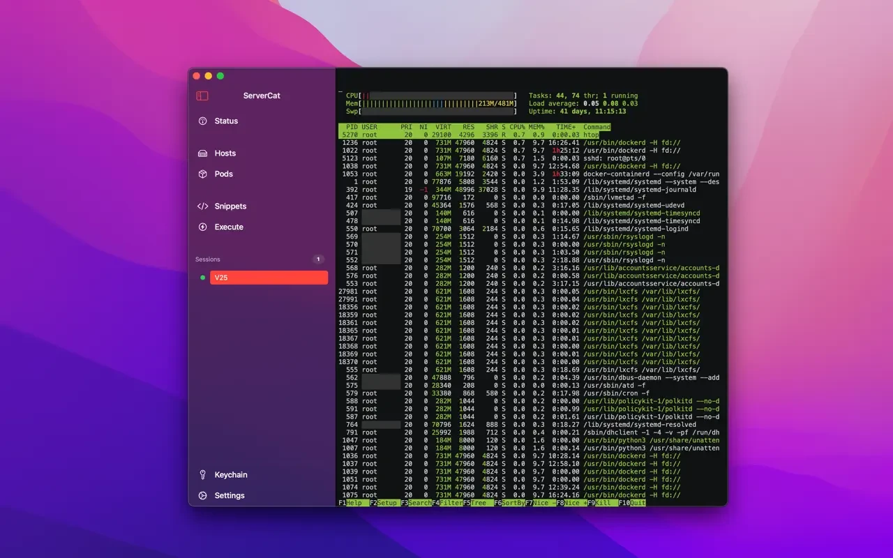 ServerCat - SSH Terminal screenshot 3